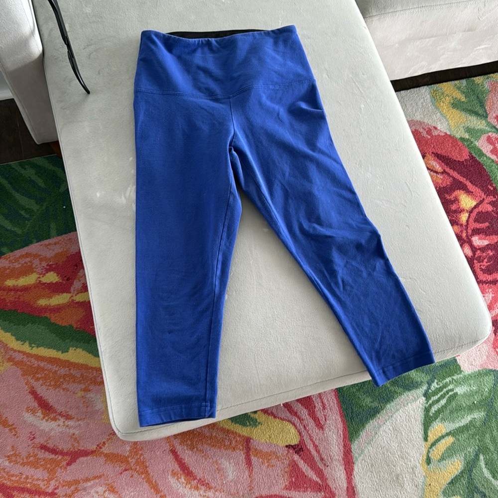 Blue Capri pants